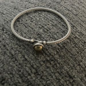 David Yurman Petite Chatelaine Bracelet w 18K Gold